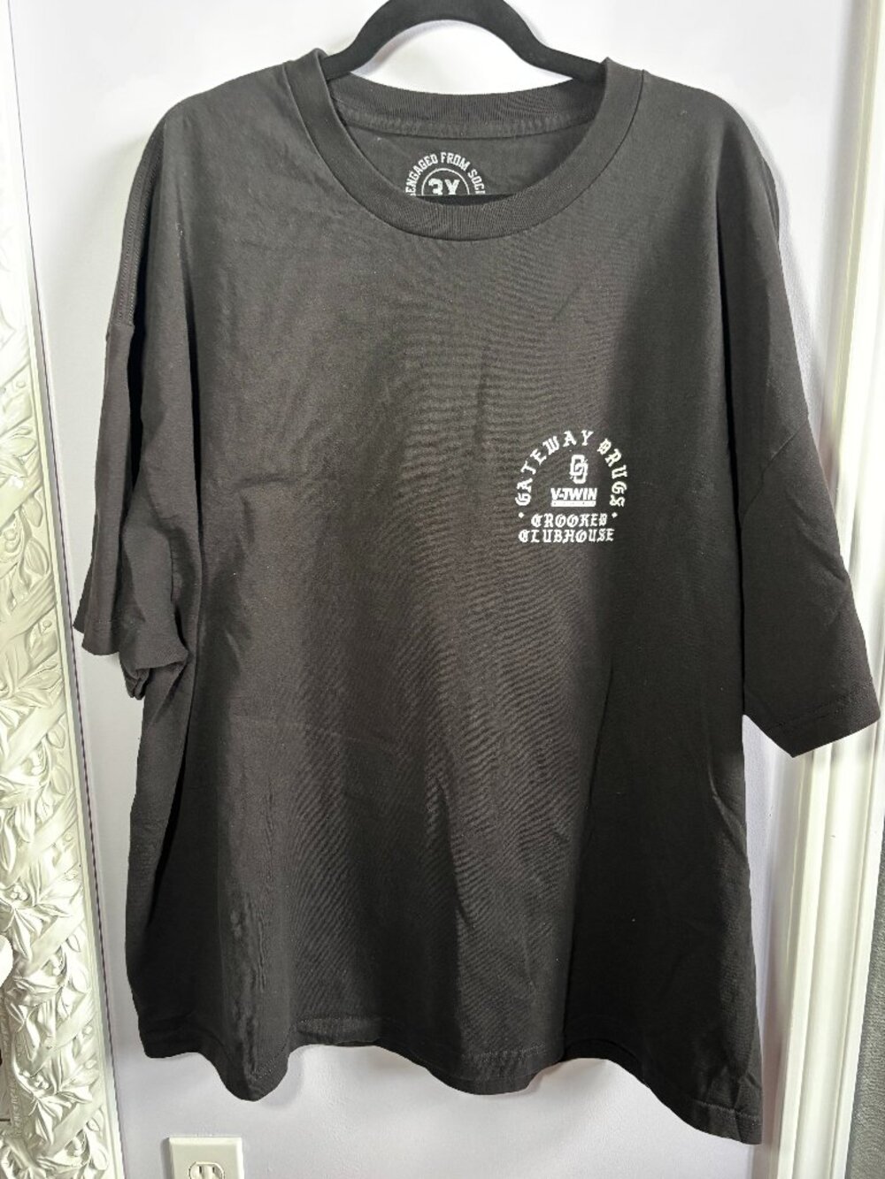Crooks & Castles Casual Bikercore Tshirt Size 3X